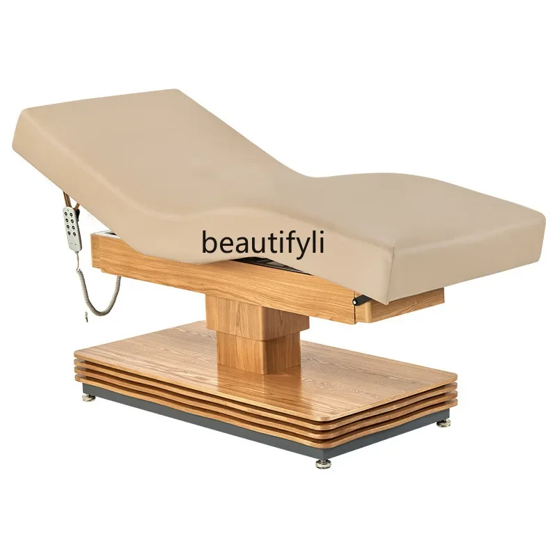 

X Electric lifting physiotherapy bed Beauty salon Massage bed Multifunctional, widened and thickened