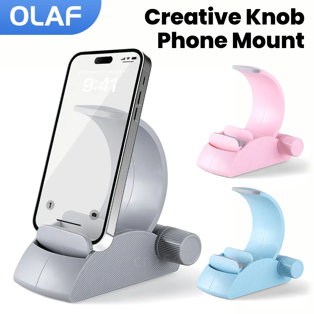 Desktop Phone Holder Rotatable Lazy Support Stand Adjustable Creative Multifunctional  Phone Stand For iPhone iPad