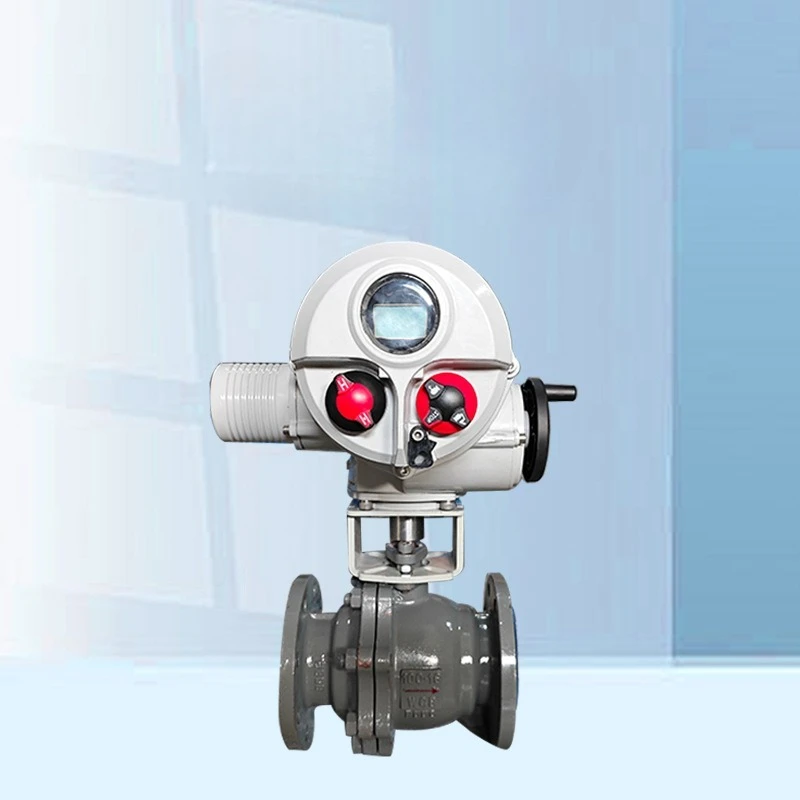 Electric Ball Valve, Electric Flanged Ball Valve, Cast Steel Intelligent Electric