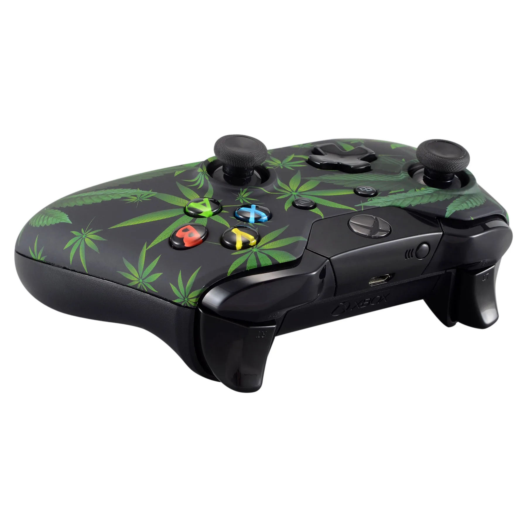 اكستريميريت تخويف حفلة إطار أمامي بلمسة ناعمة قذيفة غطاء ل ذراع تحكم أكس بوكس واحد مع/بدون 3.5 مللي متر جاك