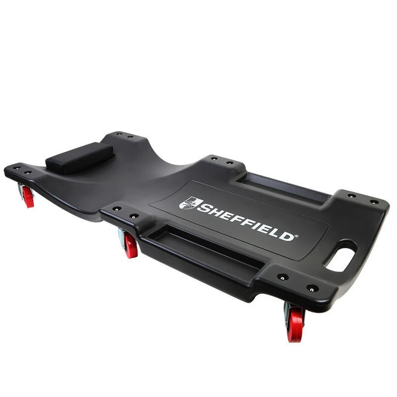 Placa de colocação de aço resistente mecânico trepadeira rolamento placa de reparo de carro baixo perfil grosso acolchoado ferramenta de garagem reparo ao ar livre