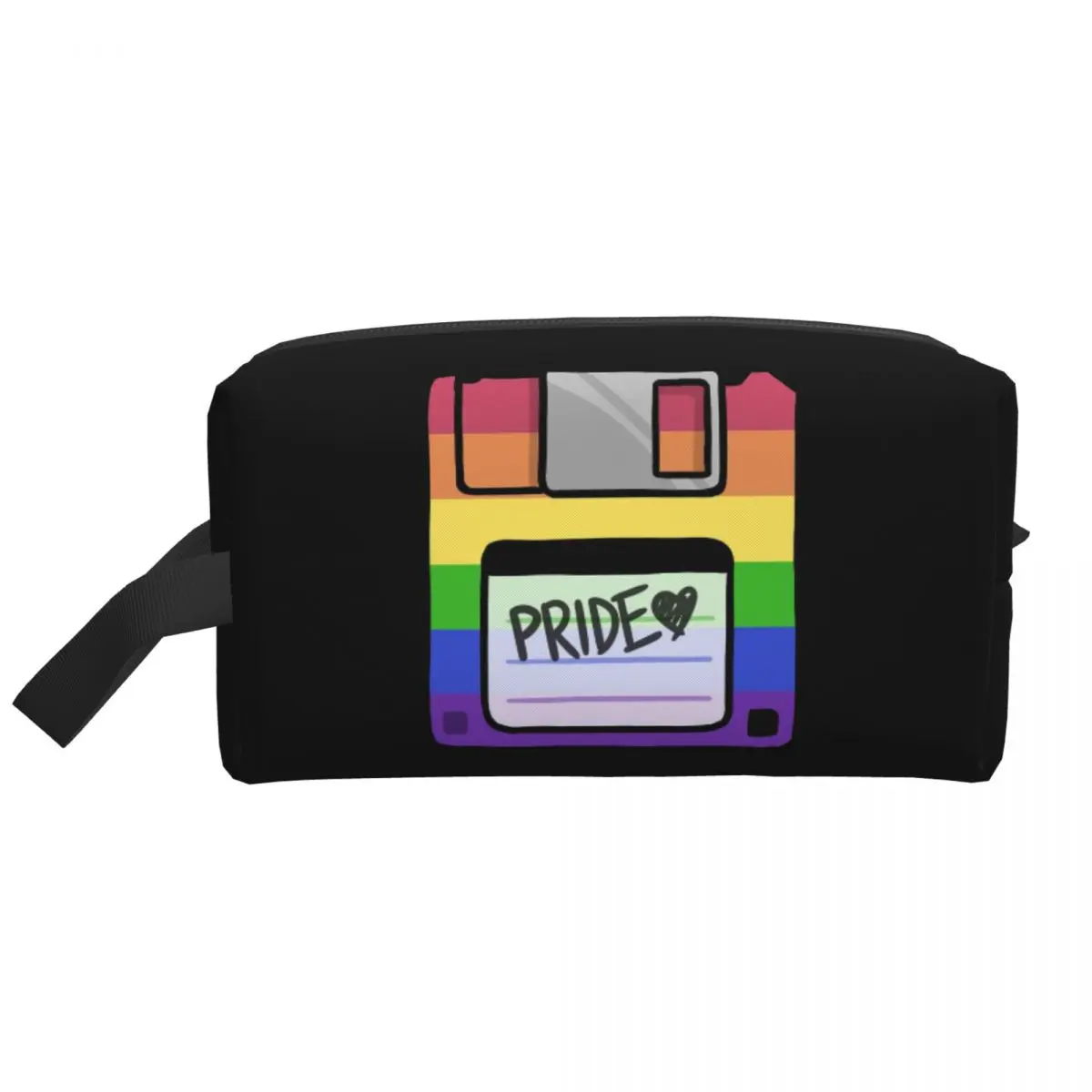 

Косметичка-органайзер Pride Floppy Disk для женщин, дорожная сумка для макияжа, несессер, пенал
