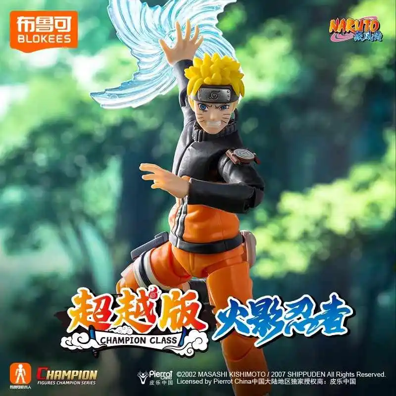 

New Original Blokees Naruto Shippuden Uzumaki Naruto Uzumaki Boruto Beyond Version Action Figures Garage Kit Toys Kids Gifts