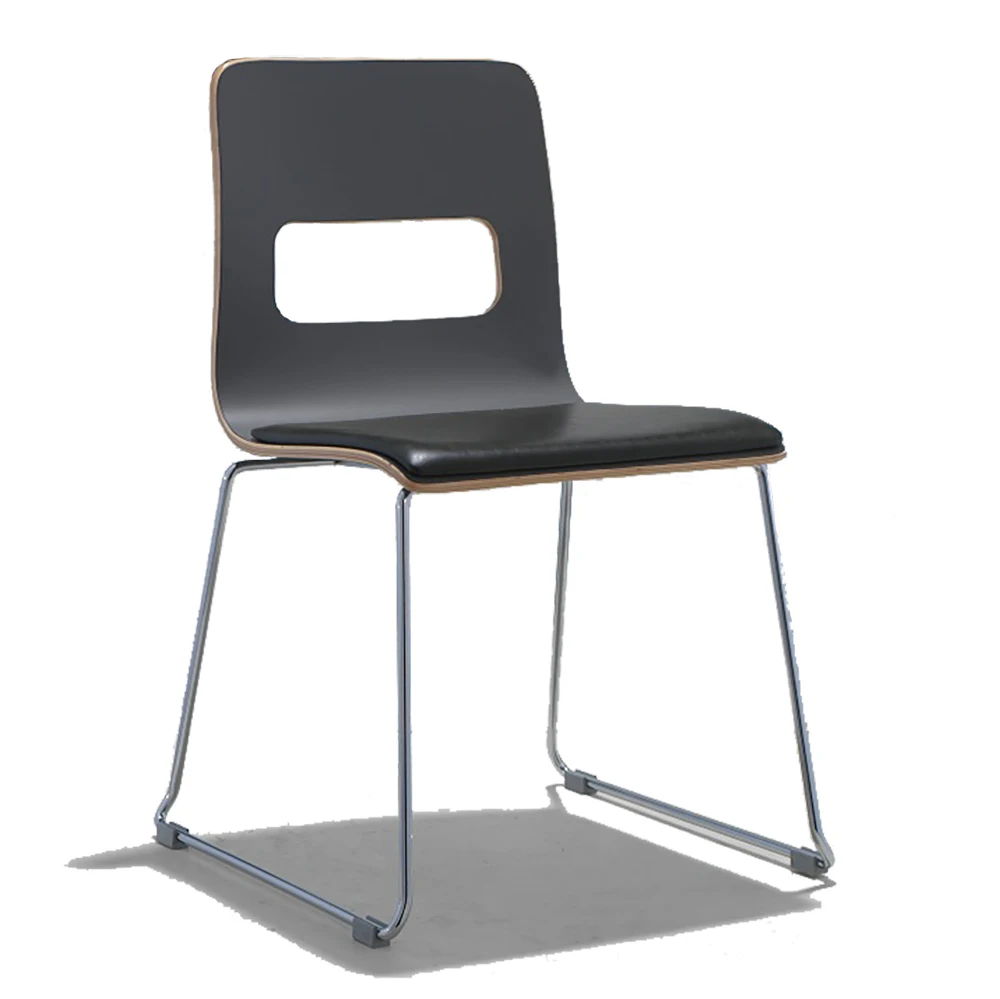 Hot Selling Durable Cafeteria Furniture Bent Plywood Dining Restaurant Chairs Sets Cafe Style