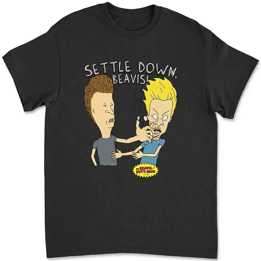 Beavis And Butt Head Settle Down Beavis T-shirt 5N00