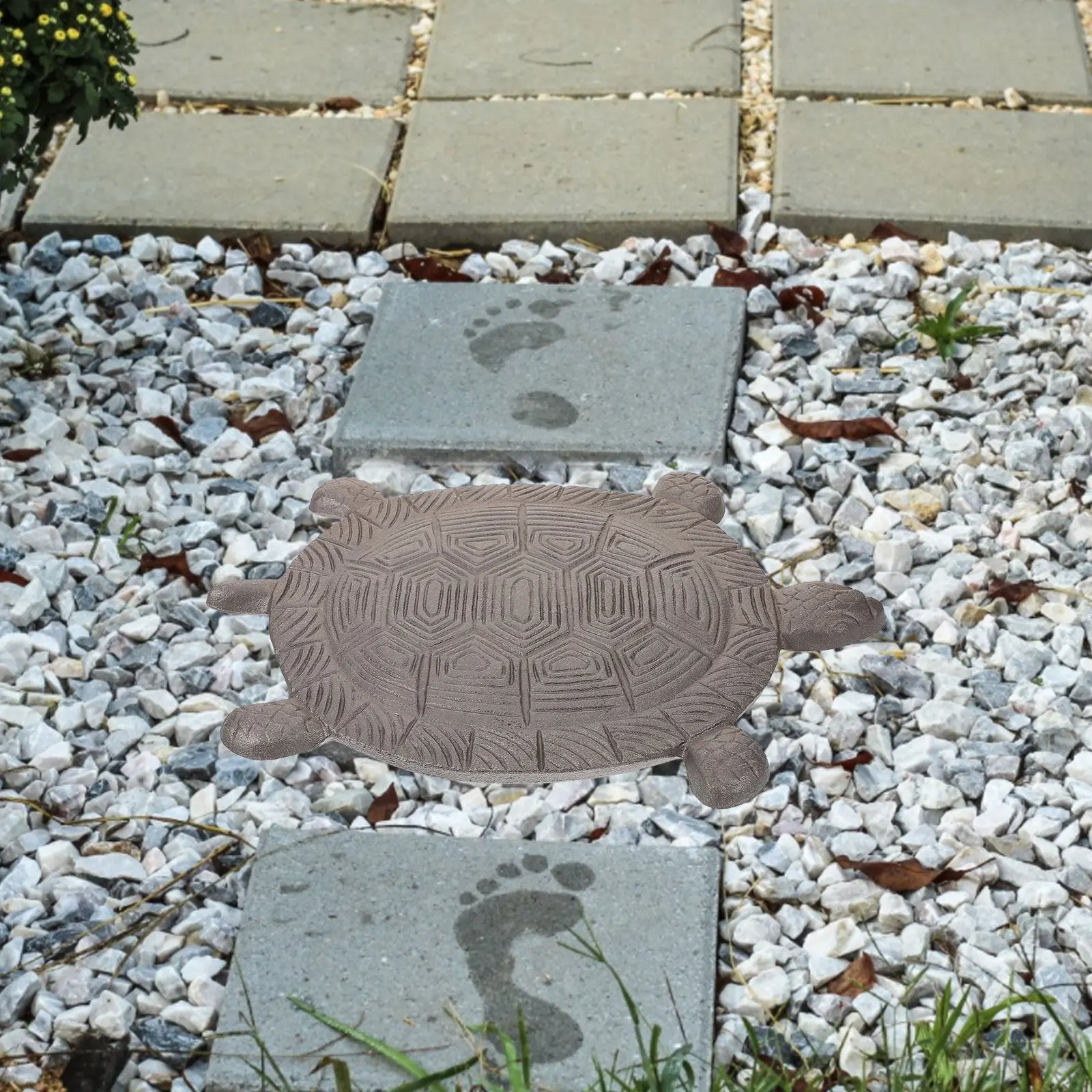 

Cast Iron Turtle Stepping Stone 34x26cm Paver Garden Pathway Decorative Walkway Stones Outdoor Gifts DIY Cement