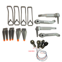 P8 RC Drone Quadcopter Arm Motor Props Propellers Blades Gear Guard Spare Parts