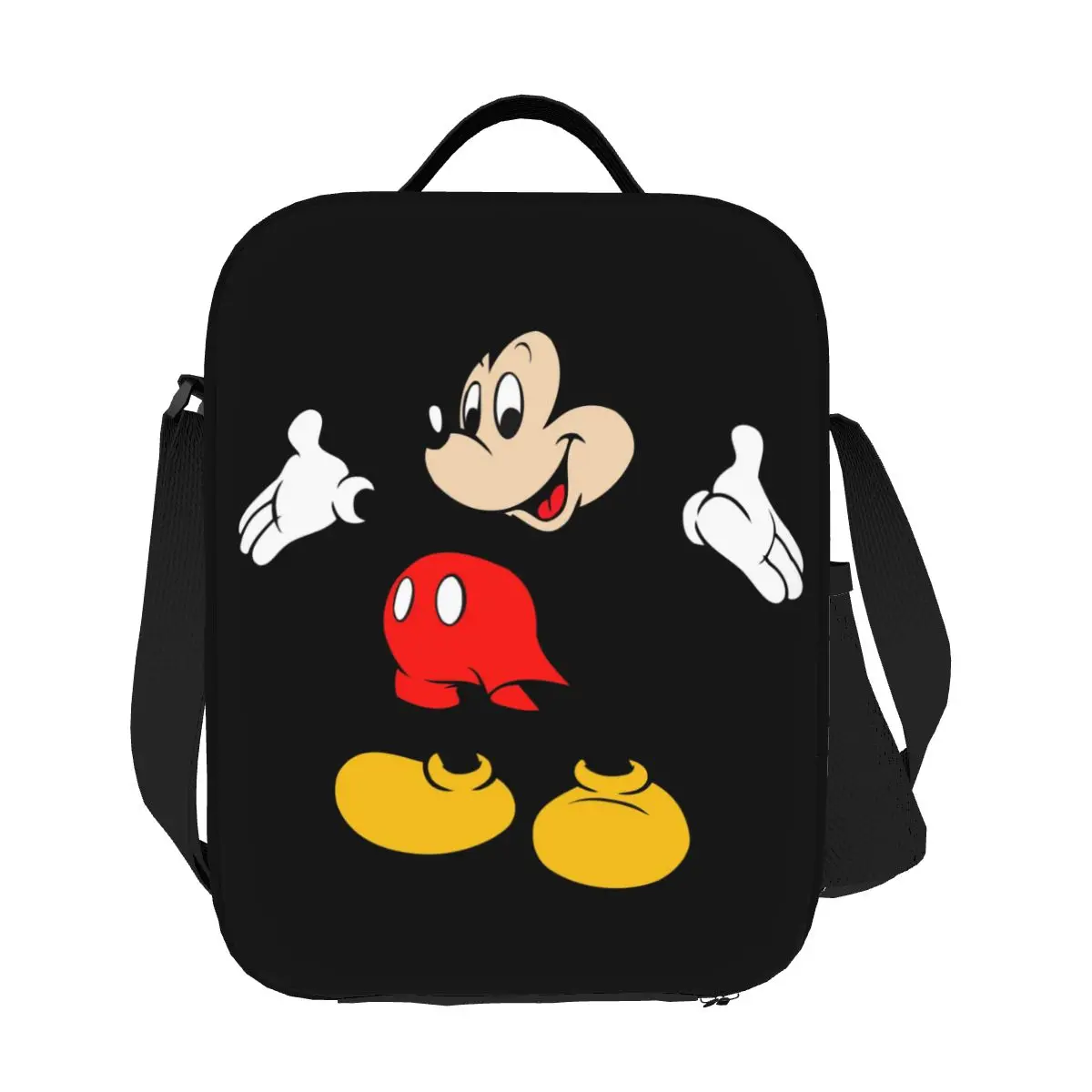 

Пользовательские термоизолированные сумки для обеда Disney с Микки Маусом и Минни, женская портативная сумка для обеда для путешествий, многофункциональная коробка для еды Bento