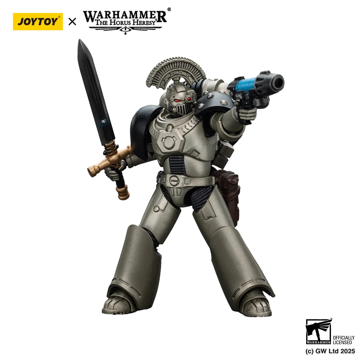 JOYTOY Warhammer 30K 1/18 Action Figure ron Warriors MKVI Sergente tattico Anime Modello militare