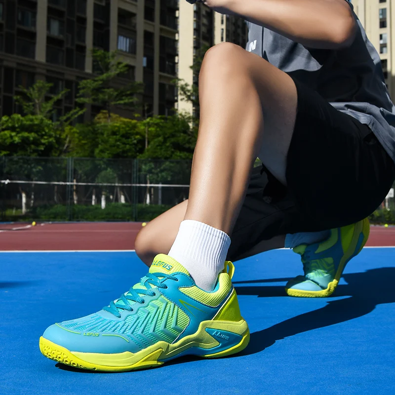 Tennis schuhe für Männer und Frauen, profession elle atmungsaktive, leichte, rutsch feste Badminton-und Volleyballs chuhe, Indoor-Komfort