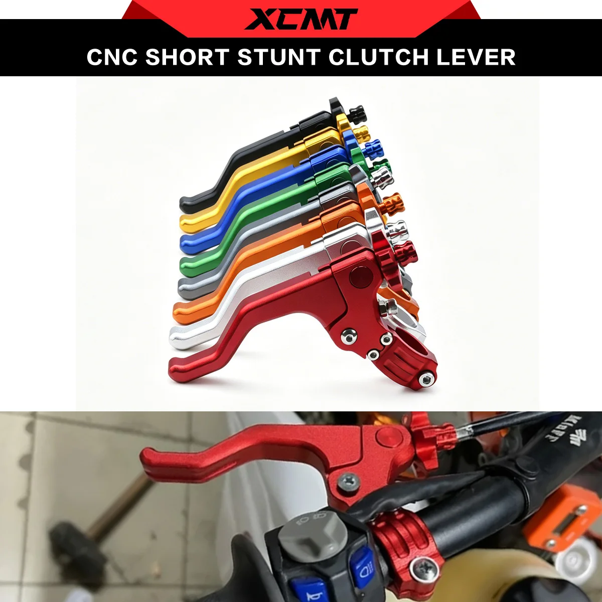 Motorcycle Short Stunt Clutch Lever For Ducati 797 Supersport Monster 821 Scrambler 939 Hypermotard 950 Multistrada Supersport