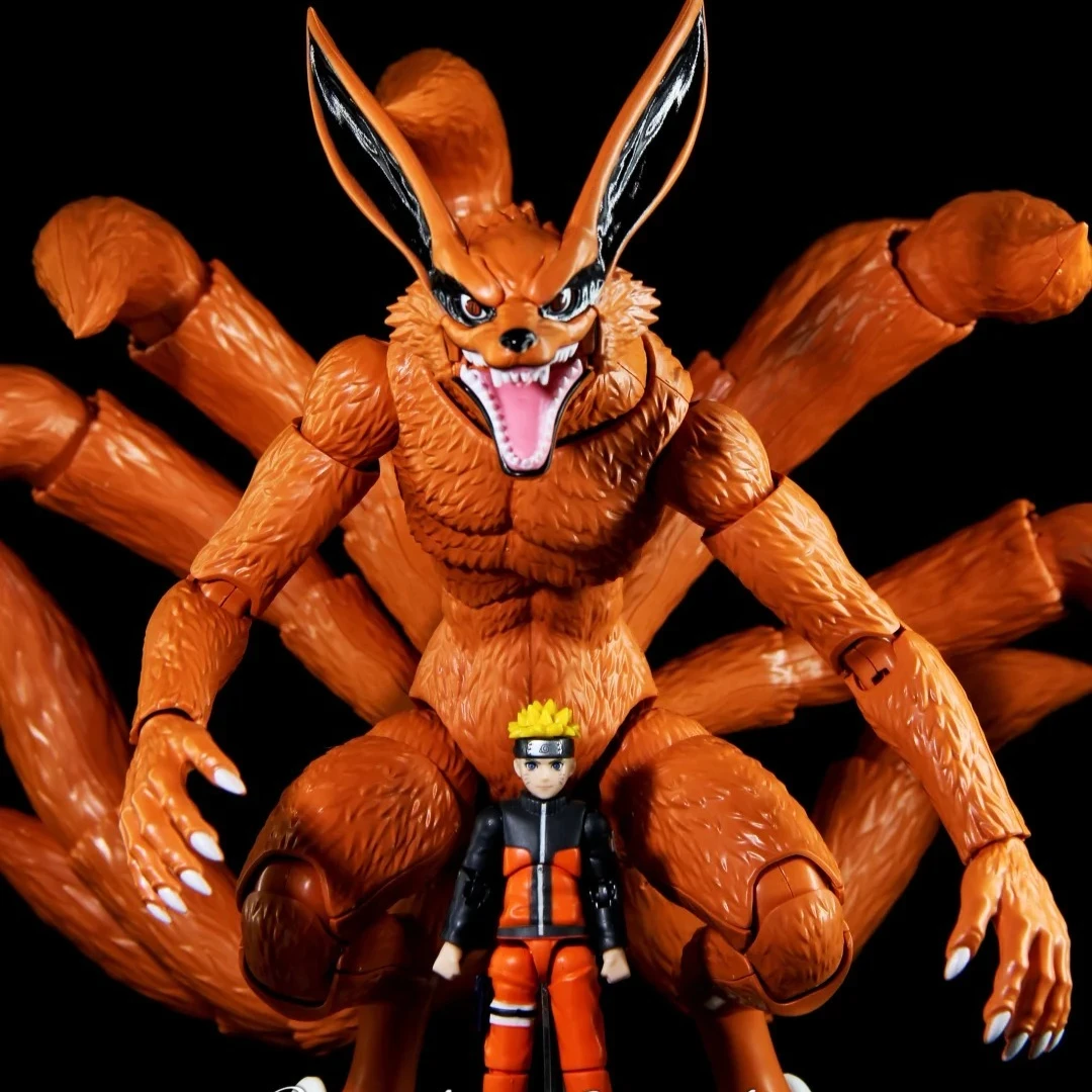 

Blokees Naruto Action Figures Kyuubi Kurama Uzumaki Boruto Uzumaki Assembly Model Champion Class Anime Ornament Gift Naruto Toy