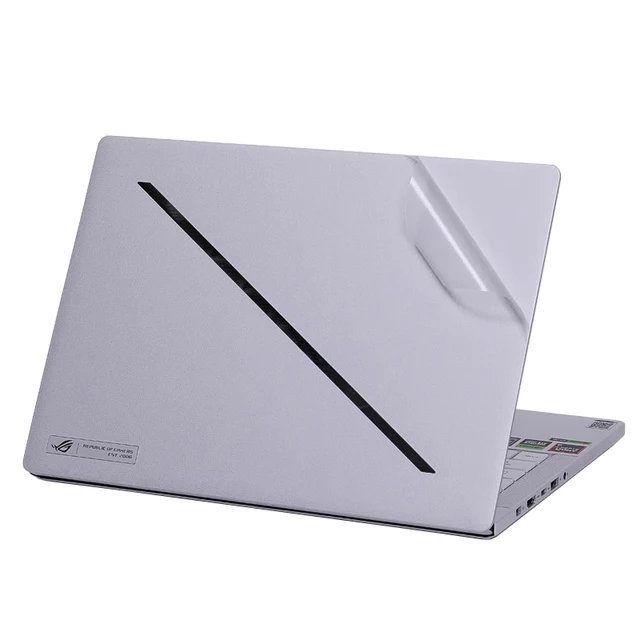 Naklejka na pokrywę laptopa do ASUS ROG Zephyrus G14 G16 GA403W GA403U GU605M GU605C z 2025 roku, odporna na zarysowania, personalizowana naklejka winylowa na górne pokrywy.