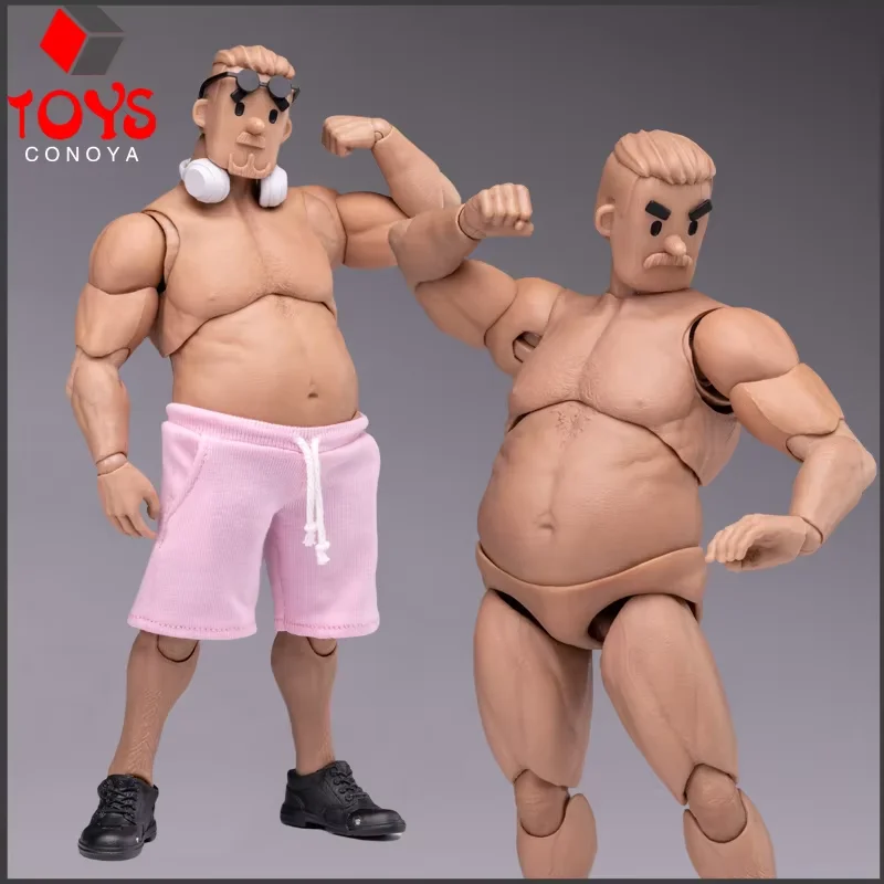 

【2025 Q4】Notaman NT-03 NT-03S масштаб 1/12, квадратная голова, толстый мужской корпус, 6 дюймов, гибкая фигурка мужского солдата, модель шарнирного тела