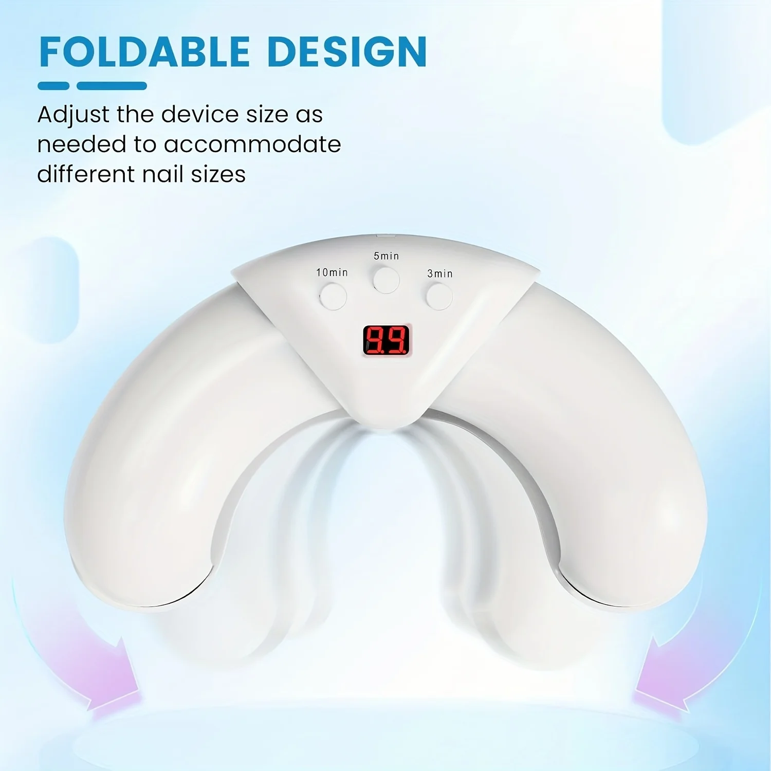 

1/2/4 Pcs Nail Fungus Light Device for Multiple Fingernails & Toenails