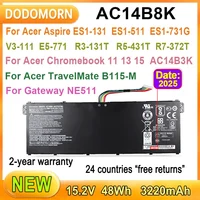 Batería AC14B8K para portátil Acer Aspire ES1-131, ES1-311, V3-111, V5-122, E5-771, R3-131T, R5-431T, NE511, V3-371-55DT, TF71-BM, nueva