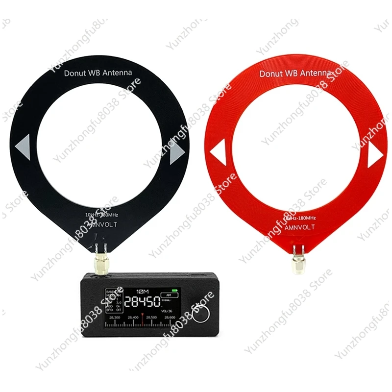 

B37B-SI4732 Mini Radio Receiver 10Khz-180Mhz+2 X Loop Antenna SW LW AM FM SSB SI4732 Radio Portable Shortwave Radio Receiver