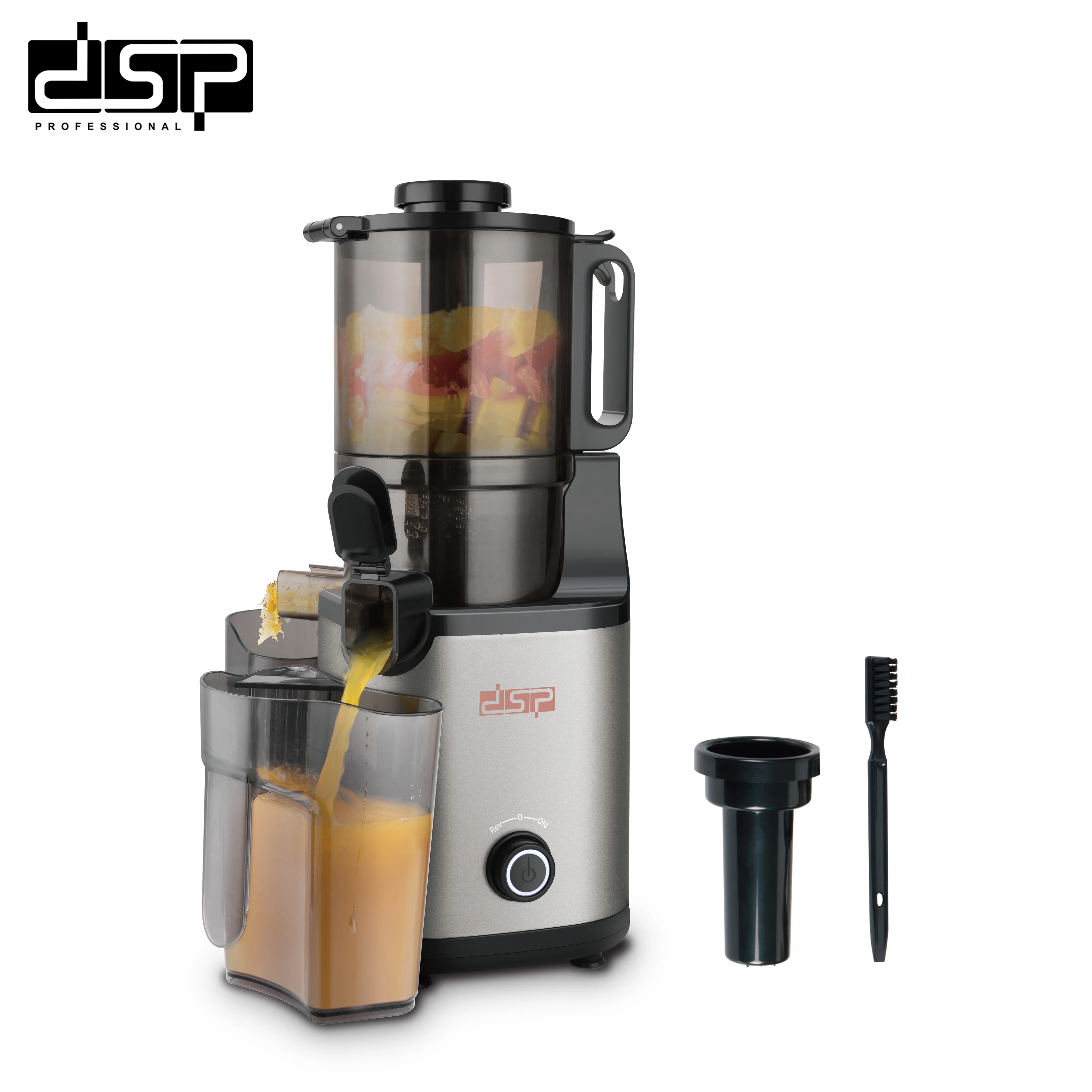 

Professional 300W DSP Whole Slow Juicer Two Stainless Steel Blades Hot Sales Home Kitchen Fruit Citrus Juicer Blender Electric