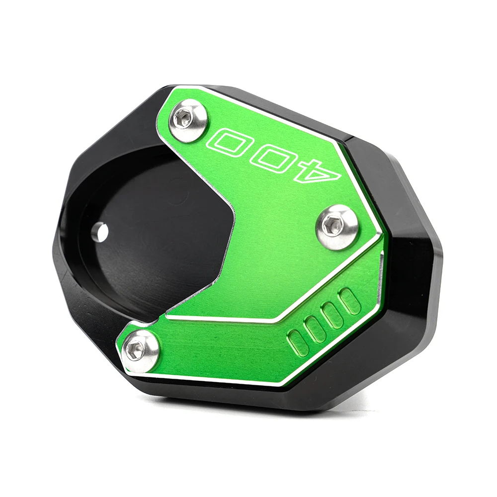 لكاواساكي نينجا 400 Ninja400 Z400 Z 400 2018-2023 2024 2025 CNC دراجة نارية مسنده الوسادة الجانب حامل تمديد الإطارات صمام قبعات #4