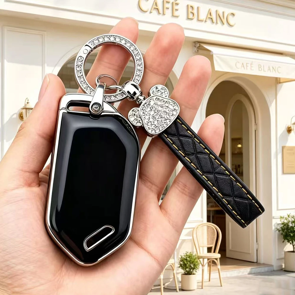 4/5/6/7/8/9 Buttons Auto Shell Fob Holder for Kia Carnival EV9 Picanto GT Line 2024 Car Smart Remote Key Case Cover Accessories
