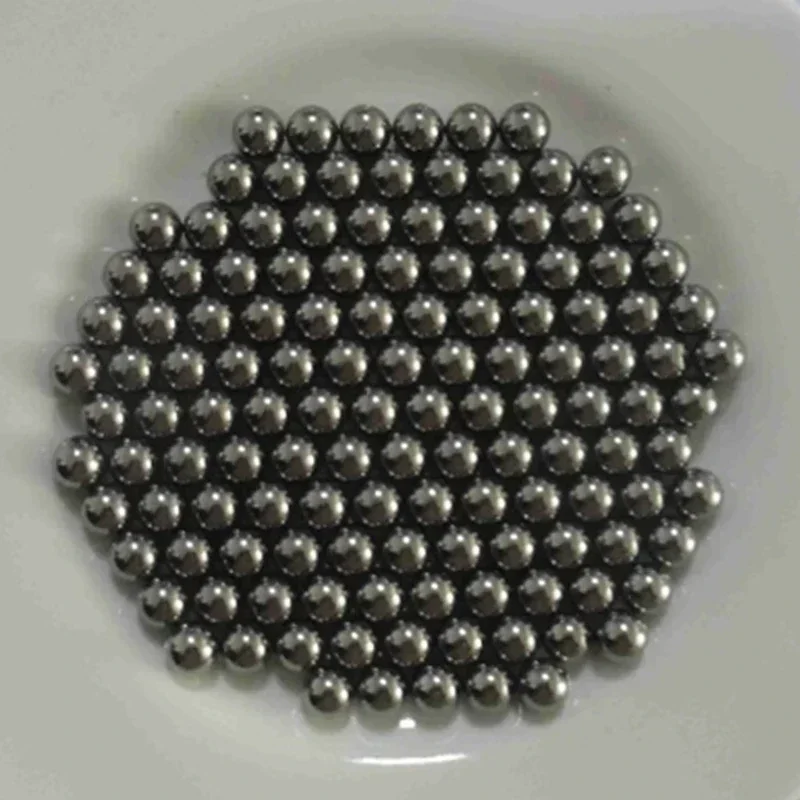 100g - 500g High Purity Nickel Round Metal Beads 99.99% Nickel Bead Ni Ball Environmental-friendly Nickel Plated Steel Ball