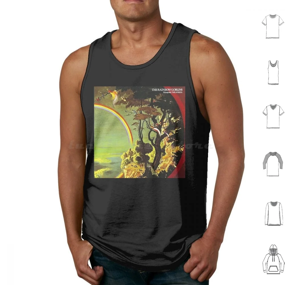 

Masayoshi Takanaka The Rainbow Goblin 1981 Art Tank Tops Print Cotton