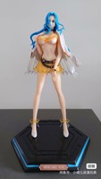 35cm One Piece Vivi Anime Handmade Doll Collectible Model Trendy Brand GK Street Trend Gift for Fans