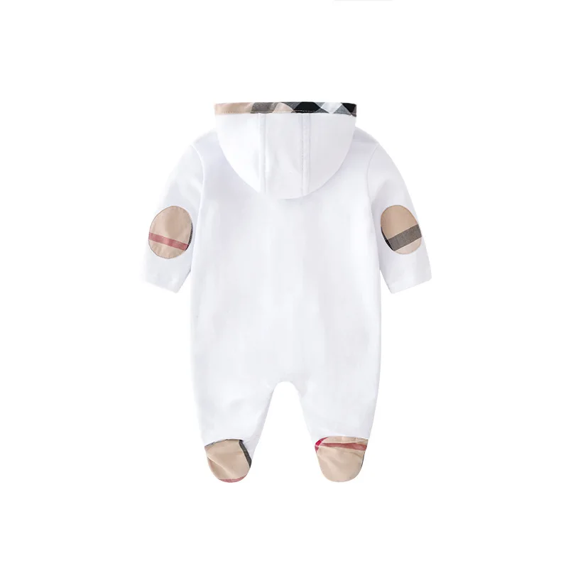 Baby Onesies Thickened Newborn Infant Clothes Cute Warm Outerwear Set Babysuits for Girls Boys Toddlers for Spring Autumn