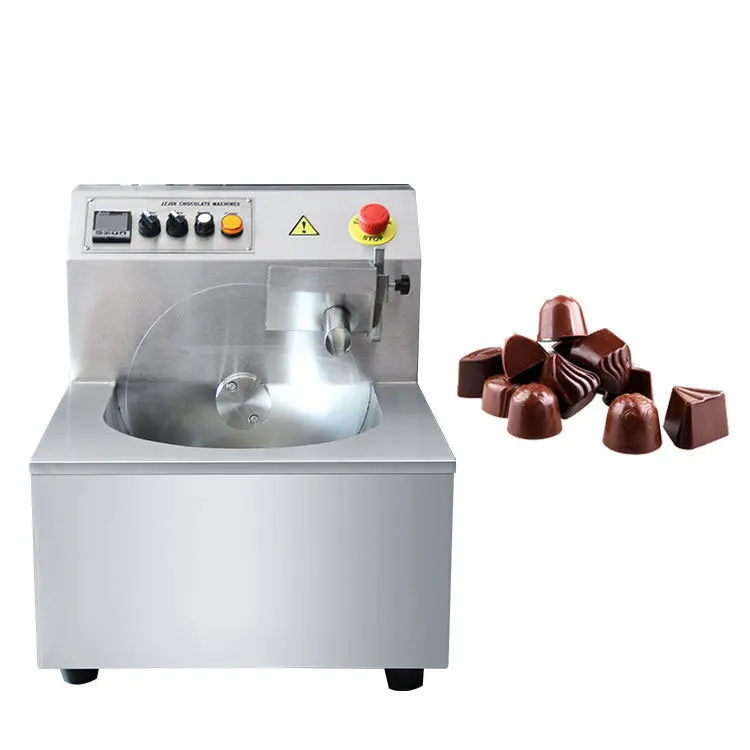 Mini Automatic Chocolate Melting Tank Small Chocolate Tempering Machine