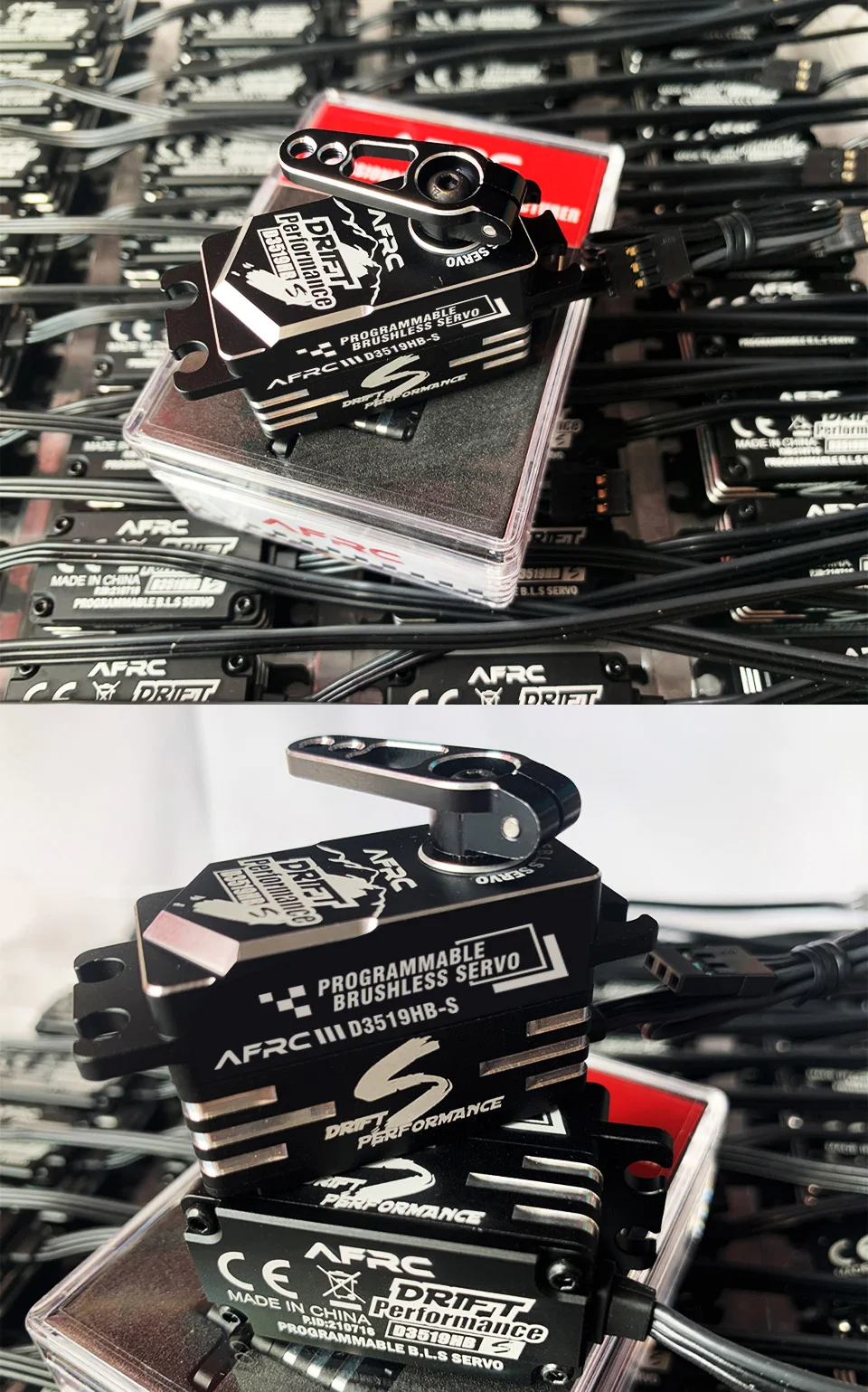 AFRC 19Kg HS Programmierbares Digitales Bürstenloses Servo für 1/10 1/12 Maßstab Offroad-Touring-Drift-RC-Autos und Flugzeuge DIY-Montage – Detail 6