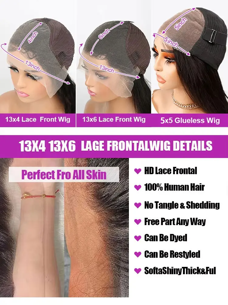 الجسم موجة 13x4 Hd الدانتيل الباروكة الأمامية شعر الإنسان البرازيلي قبل قطعها الدانتيل الباروكات للنساء 13x6 Hd الدانتيل الجبهة الباروكات 200 الكثافة