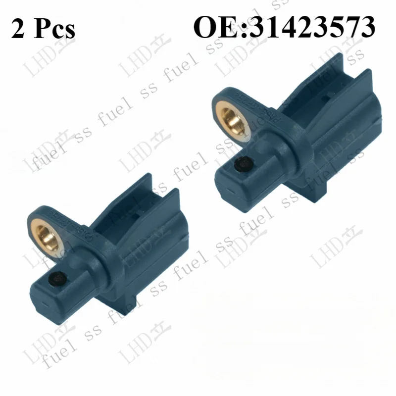 S+ 2 Pcs Rear ABS Speed Sensor 31423573 Fit For Volvo S80 S60 XC60