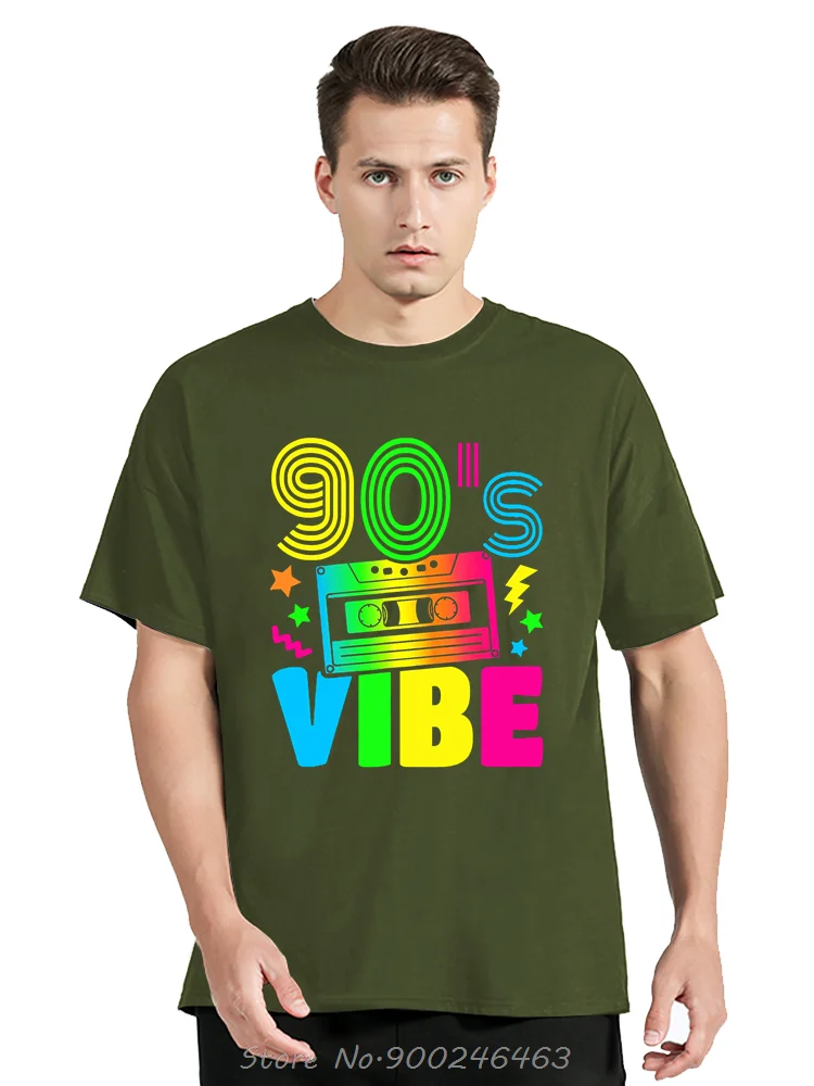 Graphic Birthday Gift Funny 90s Vibe Retro 1990s Styles Costume Party Outfit T-Shirt Men Fitness Tshirt Fashion Tops T Shirt