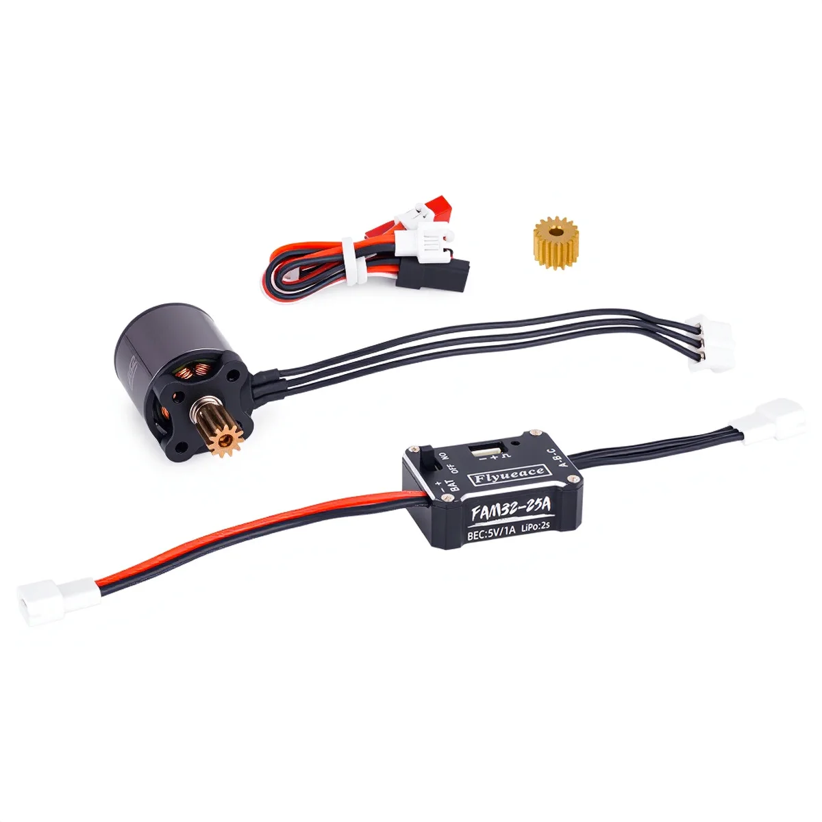 25A ESC 1212 3500KV TRX4M Outer Rotor Motor Brushless Combo for 1/18 RC Crawler TRX4-M Upgrade Accessories