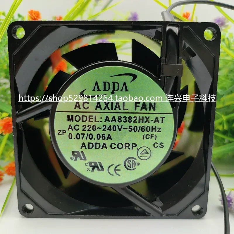 for ADDA AA8382HX-AT 8038 8CM 220V 0.07A AC Motor Cooling Fan New