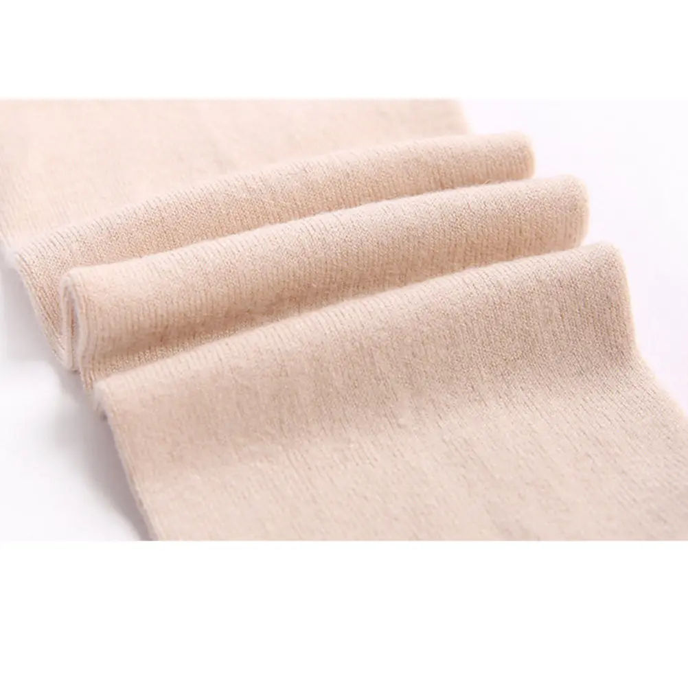 2Pairs Arm Guard Cotton Sleeves Stretch Warm Arm for Scrubs Sports Outdoor Riding Sun Block Sleeves Black Khaki
