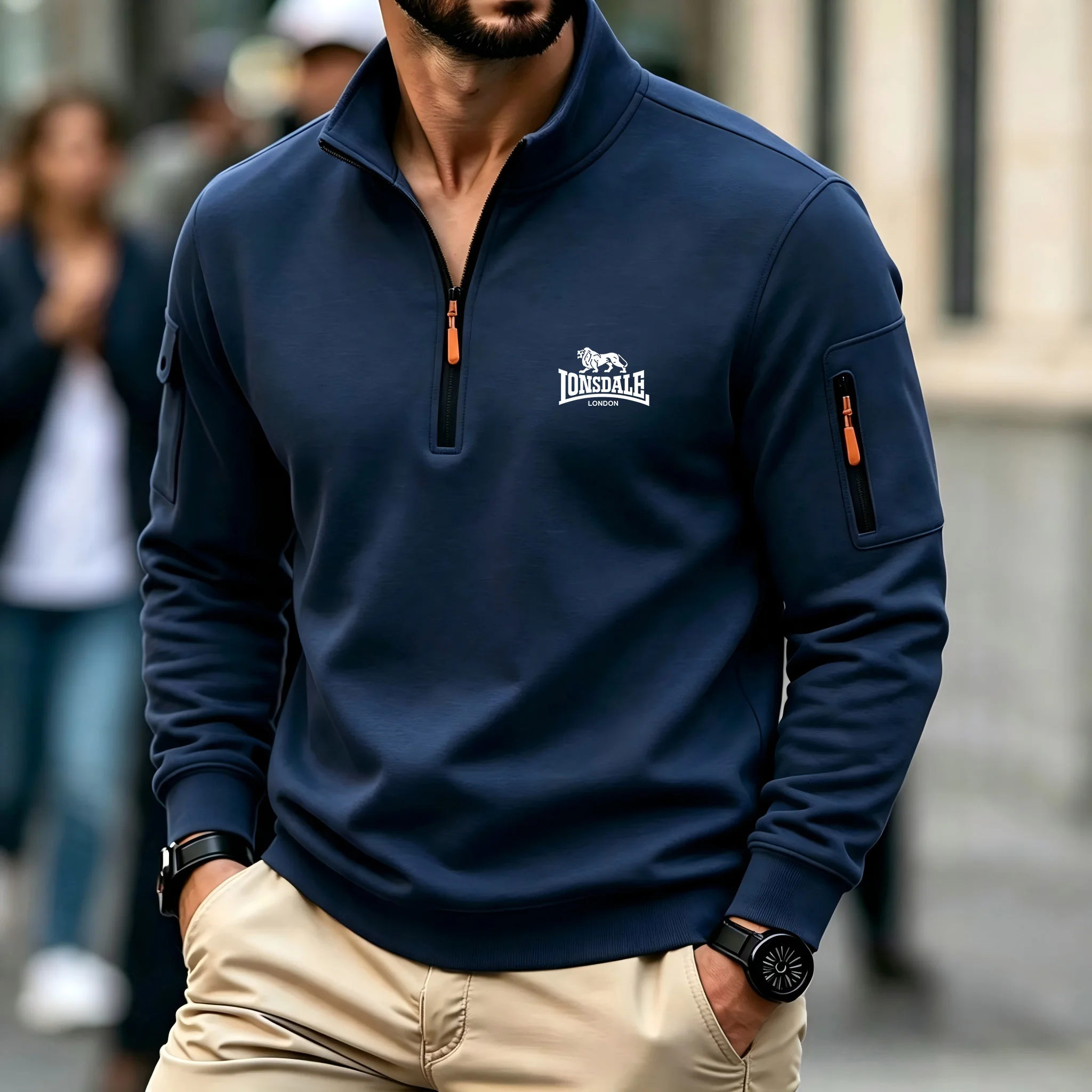 Men's Hooded Sweatshirt Spring - Winter Clothing Fashion review and price
