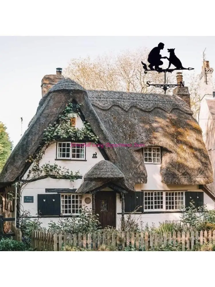 

Купольный флюгер подходит для крыши в современном и ретро-архитектурном стилях Сараи Сараи Павильоны Направление ветра