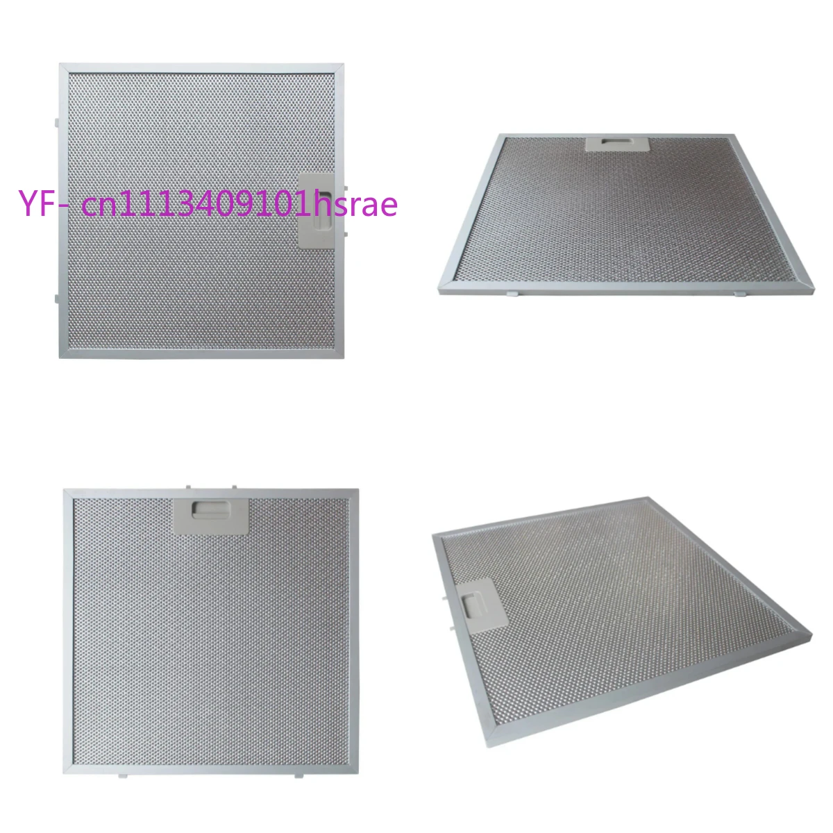 330x320mm Aluminium Range Hood Filter 00362381 Grease Extractor Filter Compatible for Bosch Siemens NEFF