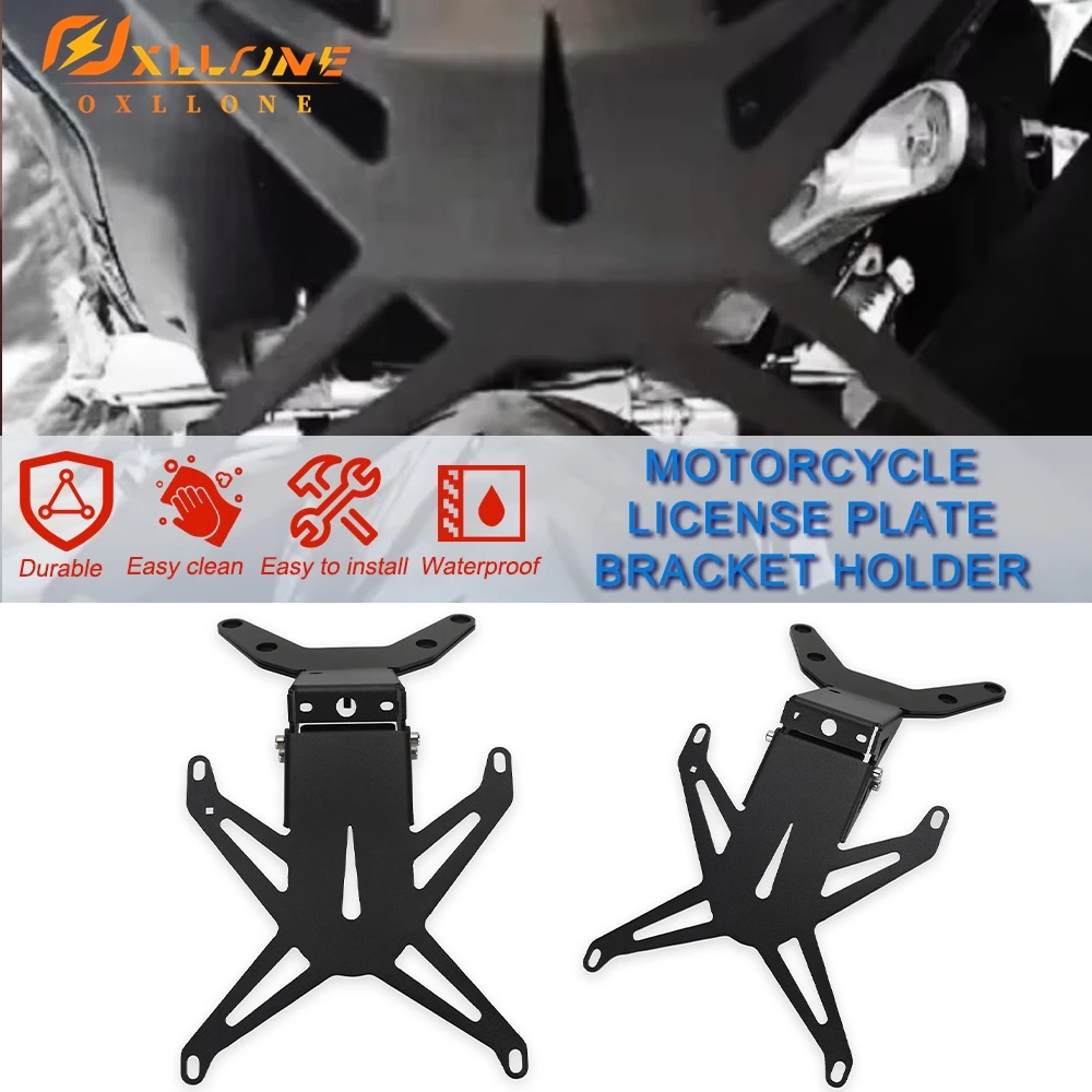 

For YAMAHA T-MAX 560 TMAX 560 2022-2025 TMAX Tech MAX 2025-2027 2026 Motorcycle Rear License Plate Light Hugger Mudguard Bracket