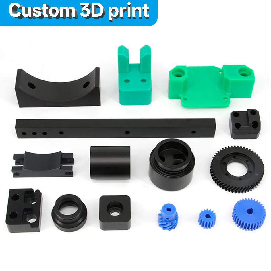 

Customized sls3D printing CNC manufacturing and processing POM Nylon PTFE UPE PP plastic parts moq1pc