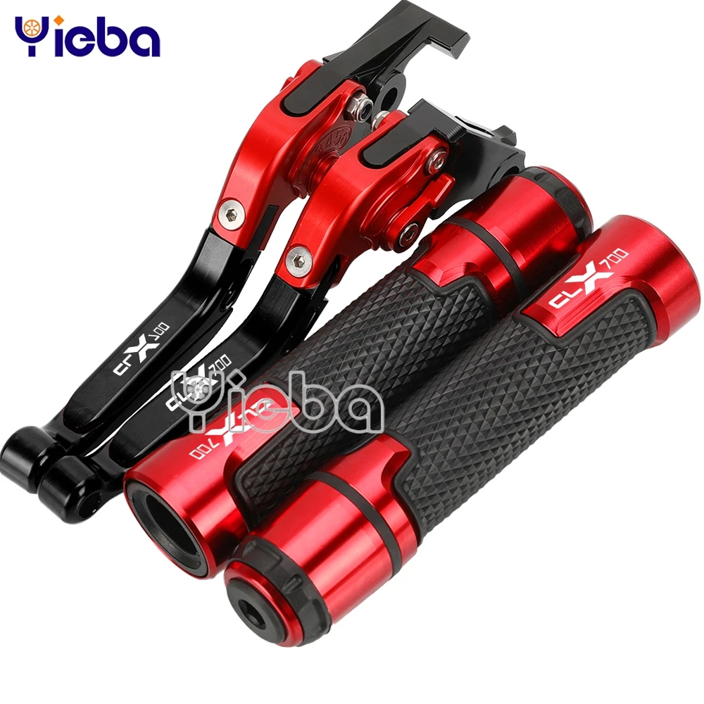 

FOR CFMOTO CLX700 2022 2023 2024 Motorcycle 700CLX 700 CLX 700-CLX 700-clx Adjustable Brake Clutch Levers 7/8"22MM Handbar Grips