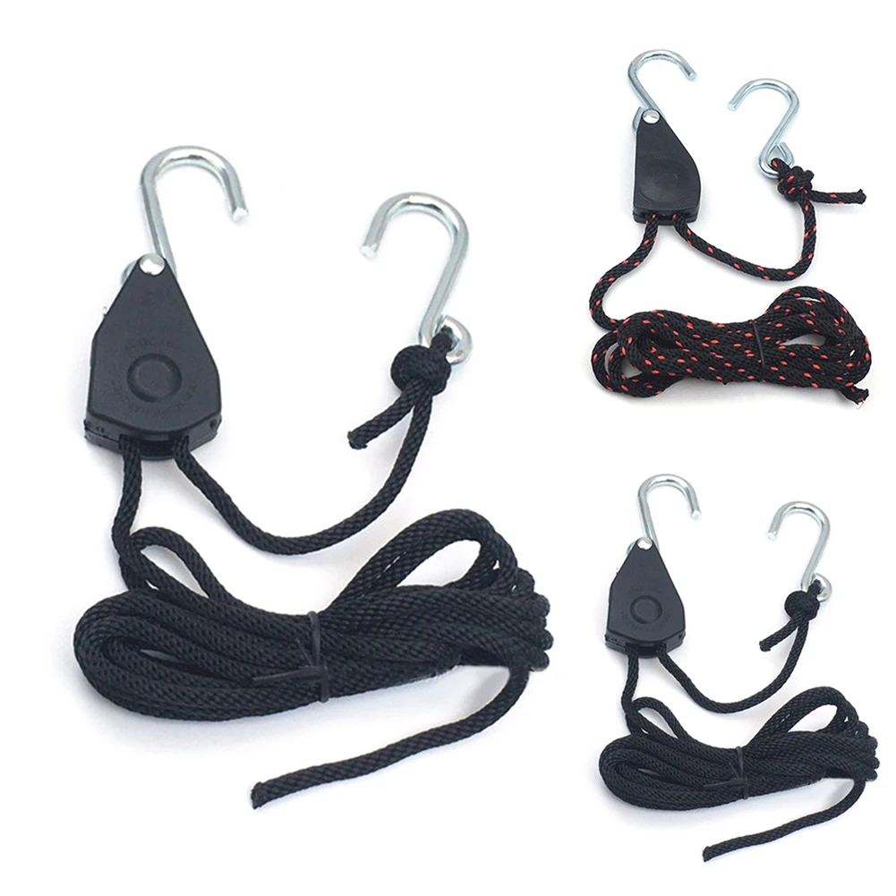 

Boat Trailer Tie-Downs Adjustable Heavy-Duty Rope Ratchet Tie Down Strap For Kayak Canoe Secure Rope Tie Downs Dent Repair Tools