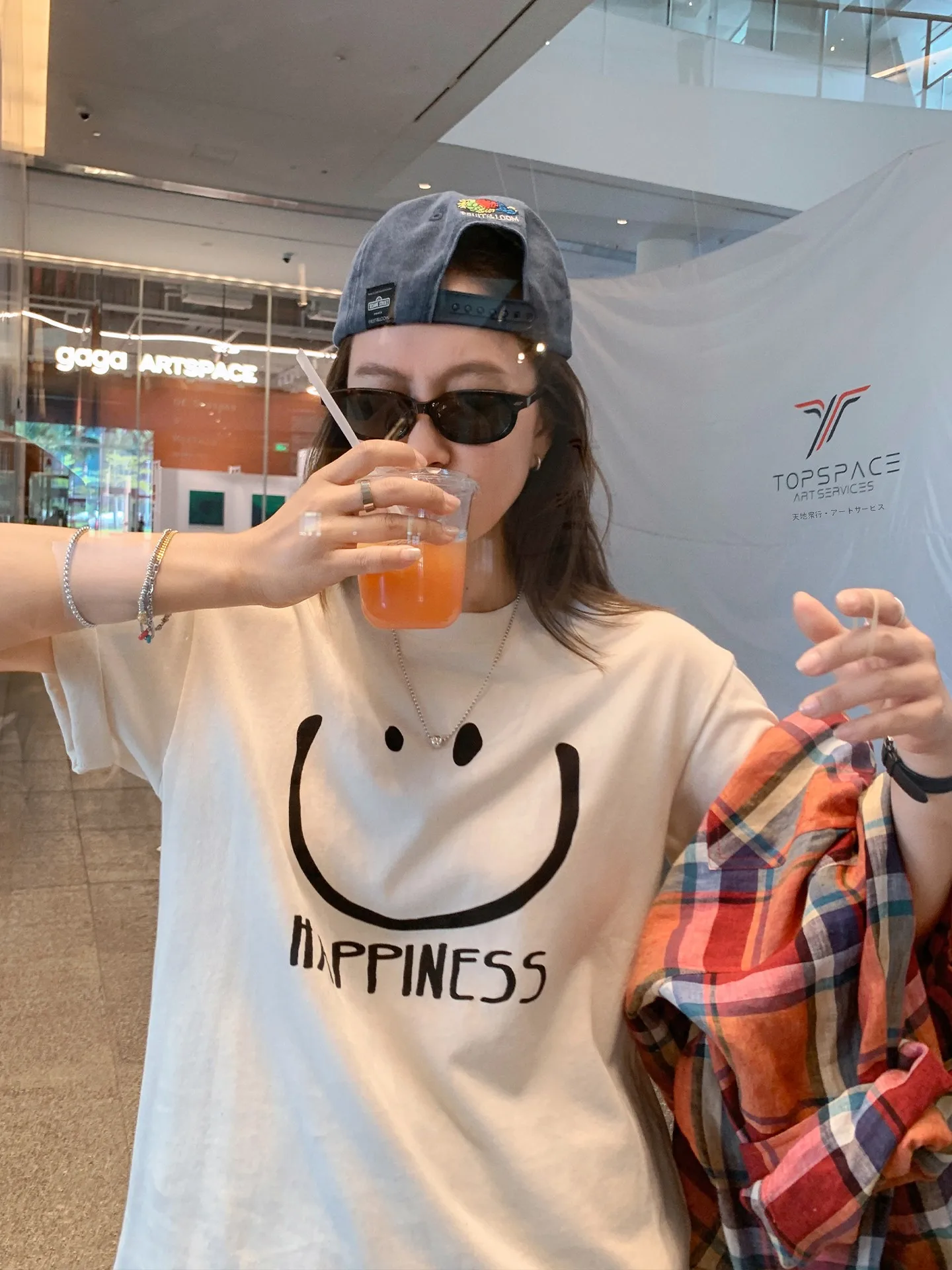 

Футболка Sisy Smile Rainbow, повседневная, из хлопка и льна, с принтом, свободного кроя, с коротким рукавом, круглым вырезом, женская, модная, весна 2026