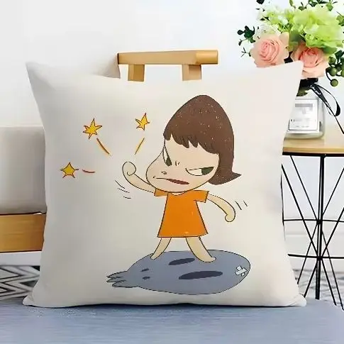 

Soft Pillowcase Double Sided Print Cushion Cover Household Gifts