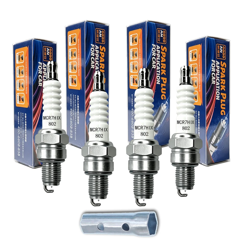 Motorcycle Spark Plug - 1-4 pcs Origina Good AN Iridium