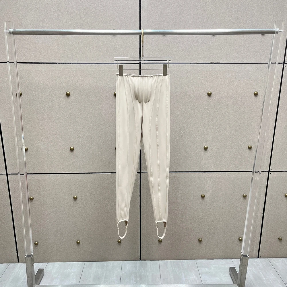 

Fishbone Slim-Fit Women's Pants Y2K Minimalist Elegance Versatile Commuter Ankle-Length Pants 2025 Fall/Winter New Arrival