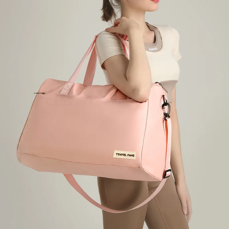 

Women Travel Handbag Ladies Tote Bags Large Capacity Luggage Storage Handbags Waterproof Gym Shoulder Bag Foldable Fitness Packs