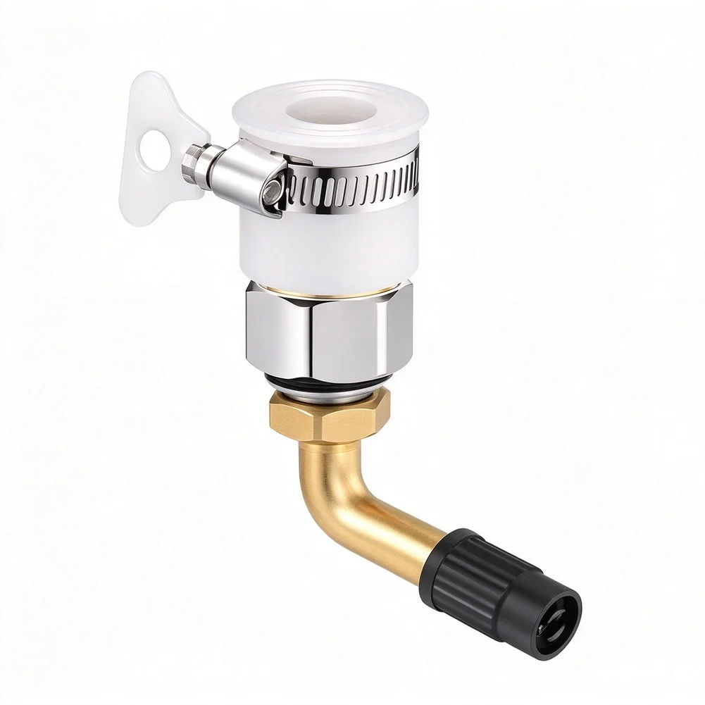 Outdoor Winter Faucet Freeze-Proof Air Valve Drain Pipe Burst Protection Tool Flat Pointed Threaded Standard Spigots