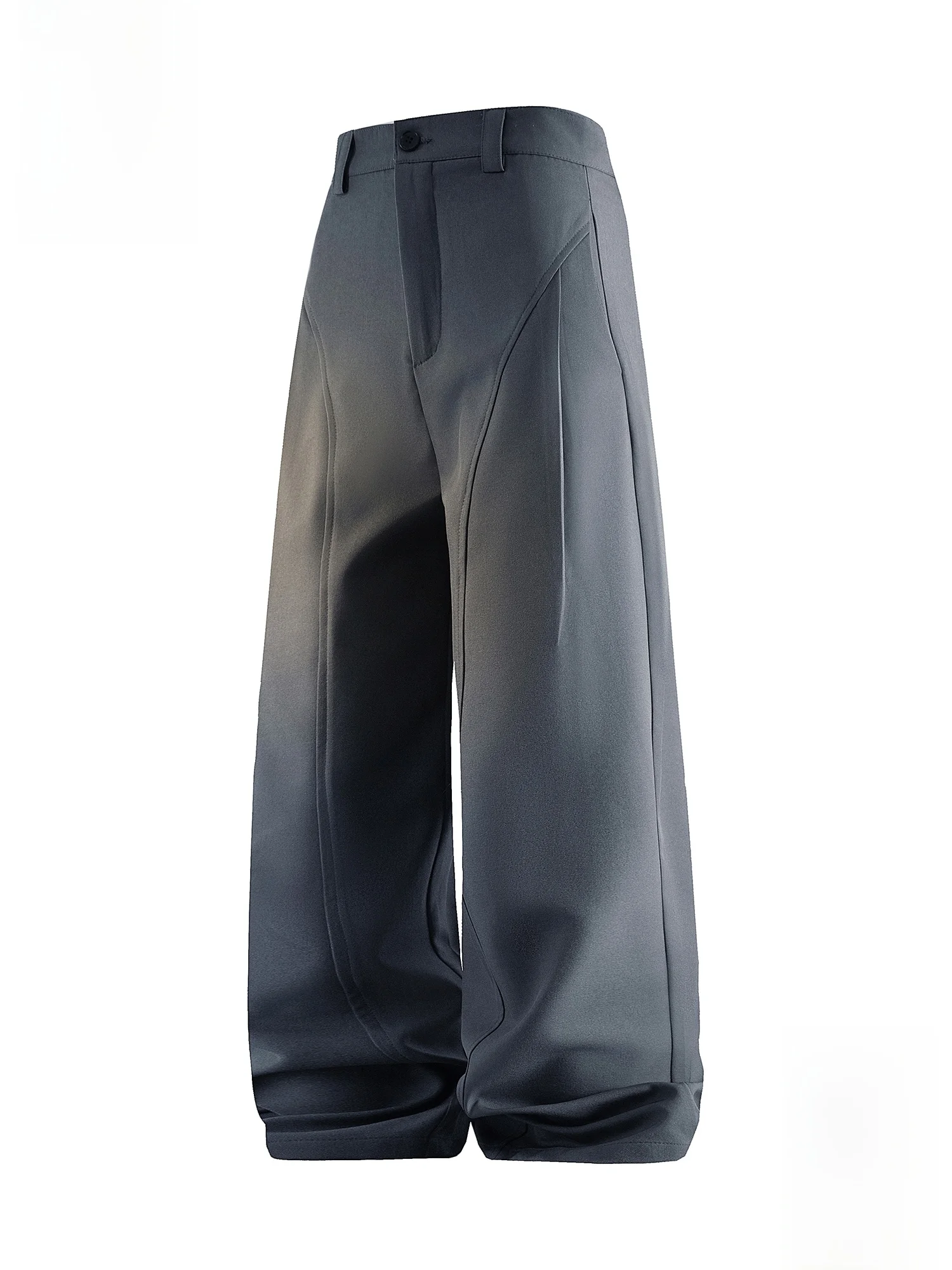 

PaulFrank Men's Casual Trousers American Decosition Drapey Straight Leg Spring Trend Loose Workwear West Pants